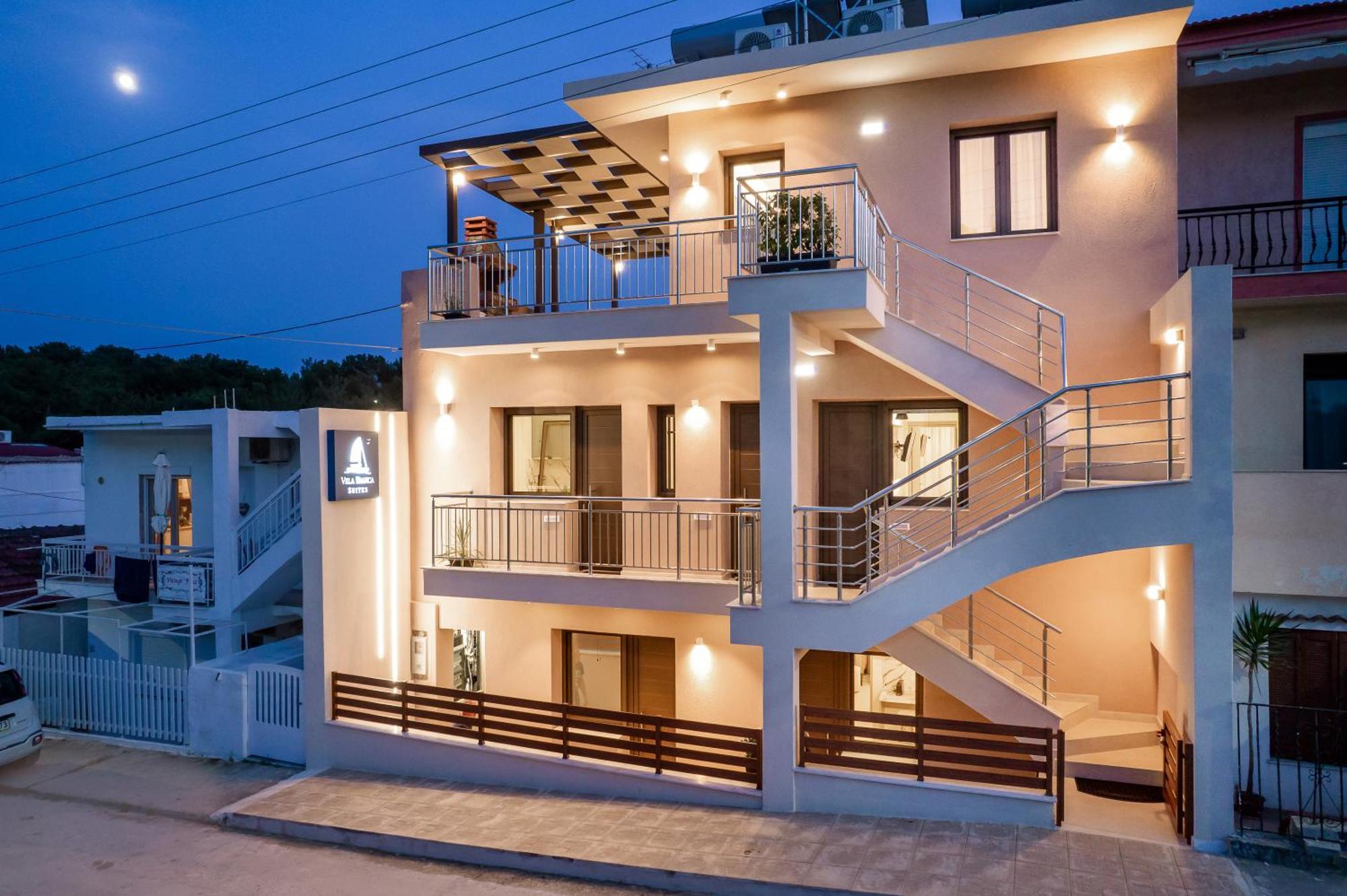 Vela Bianca Suites Limenaria  Exteriör bild