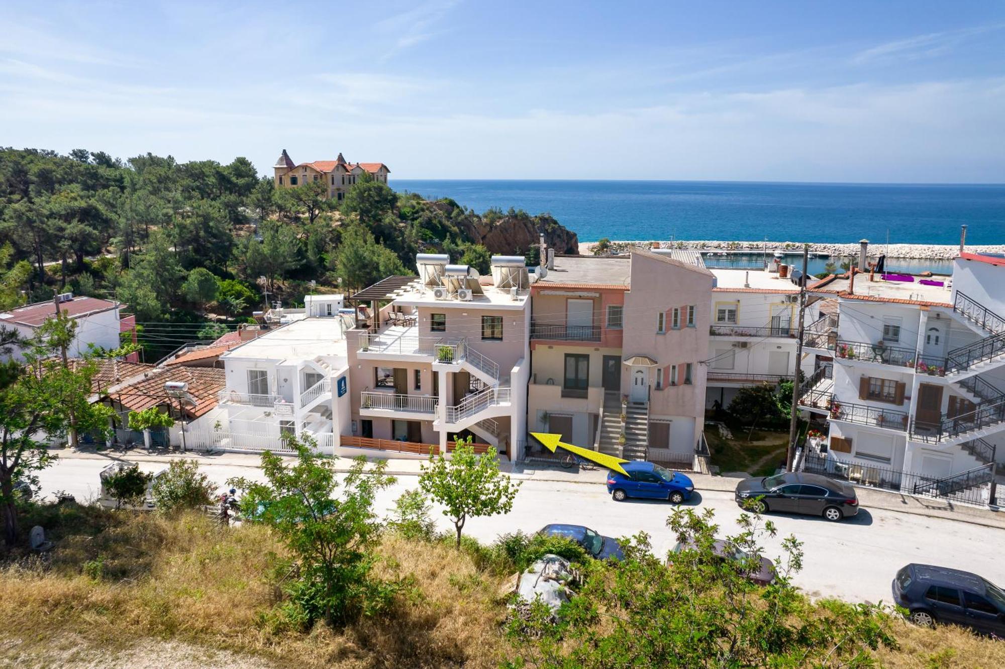 Vela Bianca Suites Limenaria  Exteriör bild