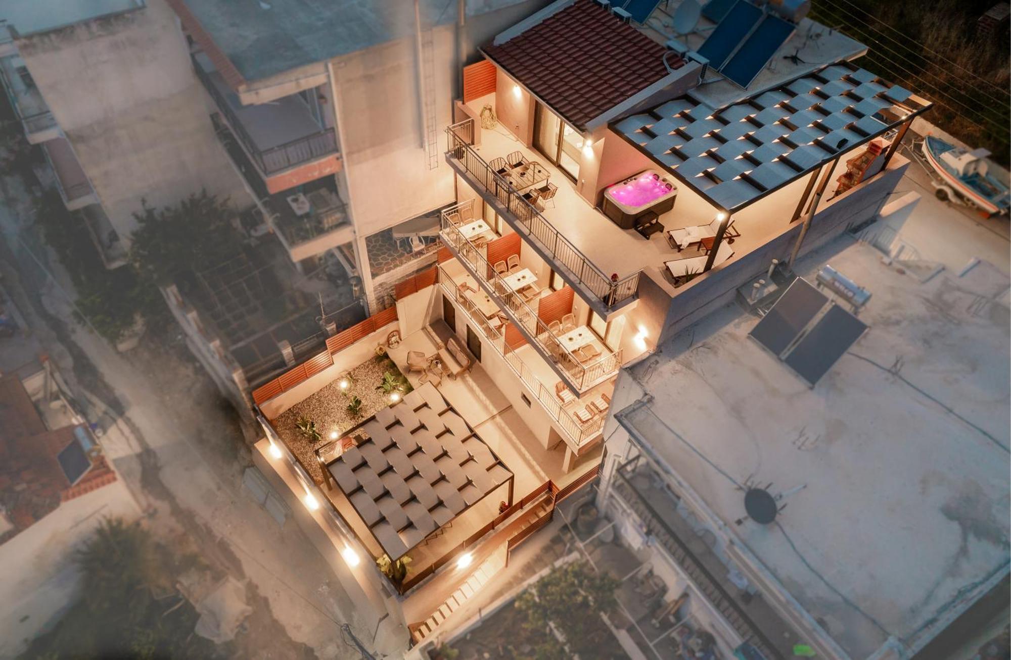 Vela Bianca Suites Limenaria  Exteriör bild