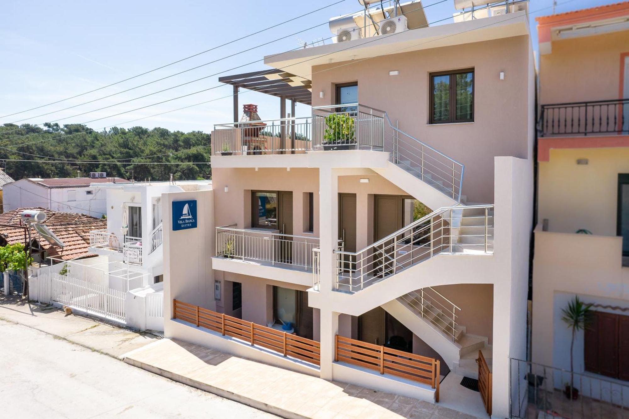 Vela Bianca Suites Limenaria  Exteriör bild