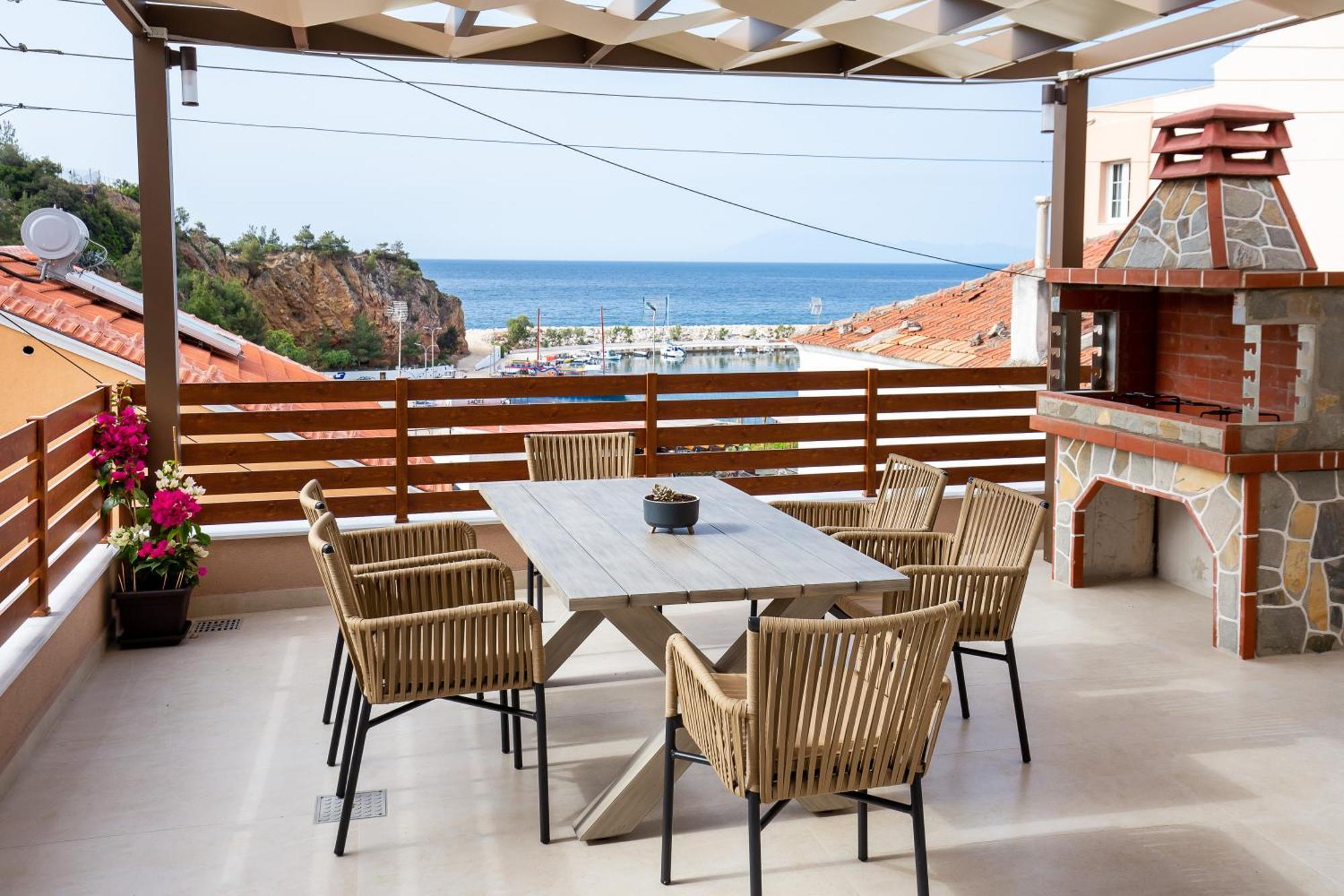 Vela Bianca Suites Limenaria  Exteriör bild