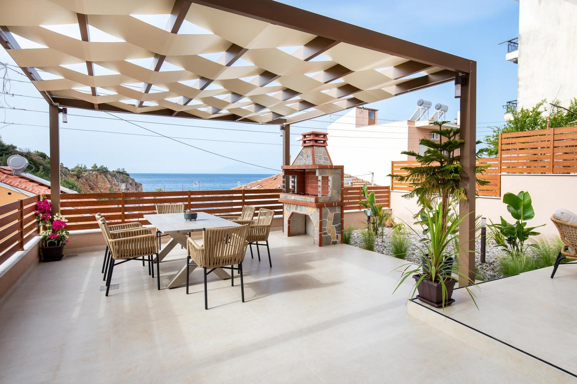 Vela Bianca Suites Limenaria  Exteriör bild