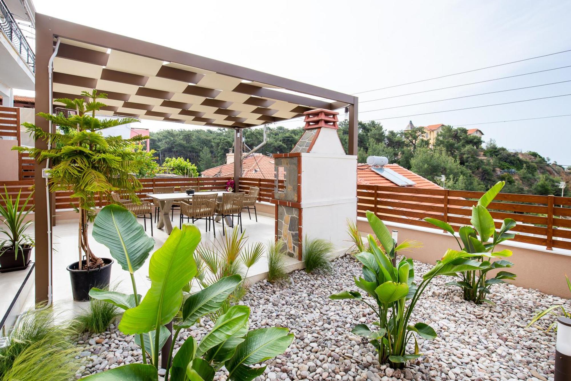 Vela Bianca Suites Limenaria  Exteriör bild