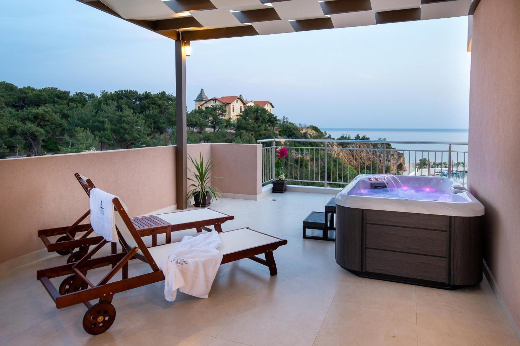 Vela Bianca Suites Limenaria  Exteriör bild