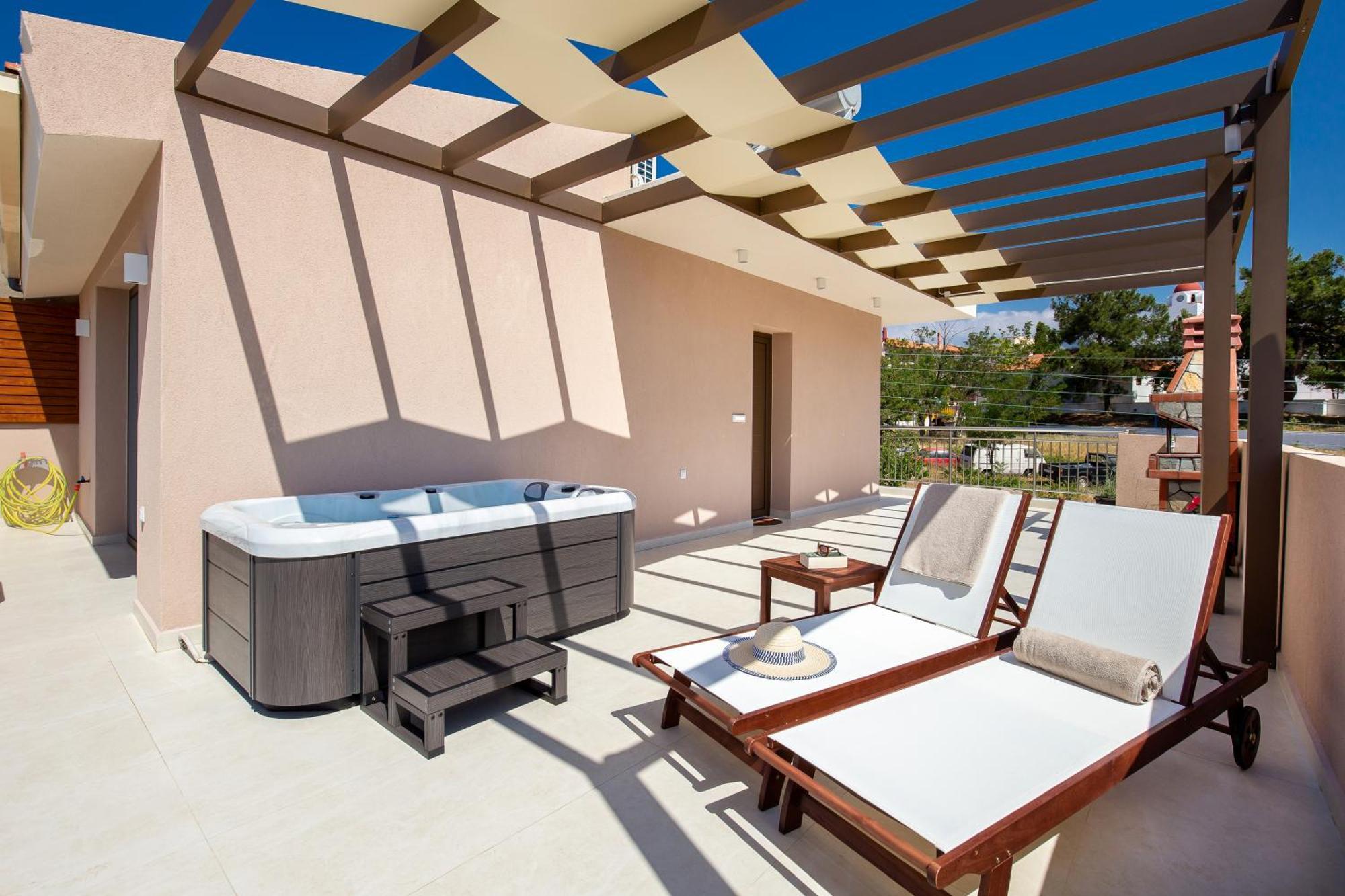 Vela Bianca Suites Limenaria  Exteriör bild