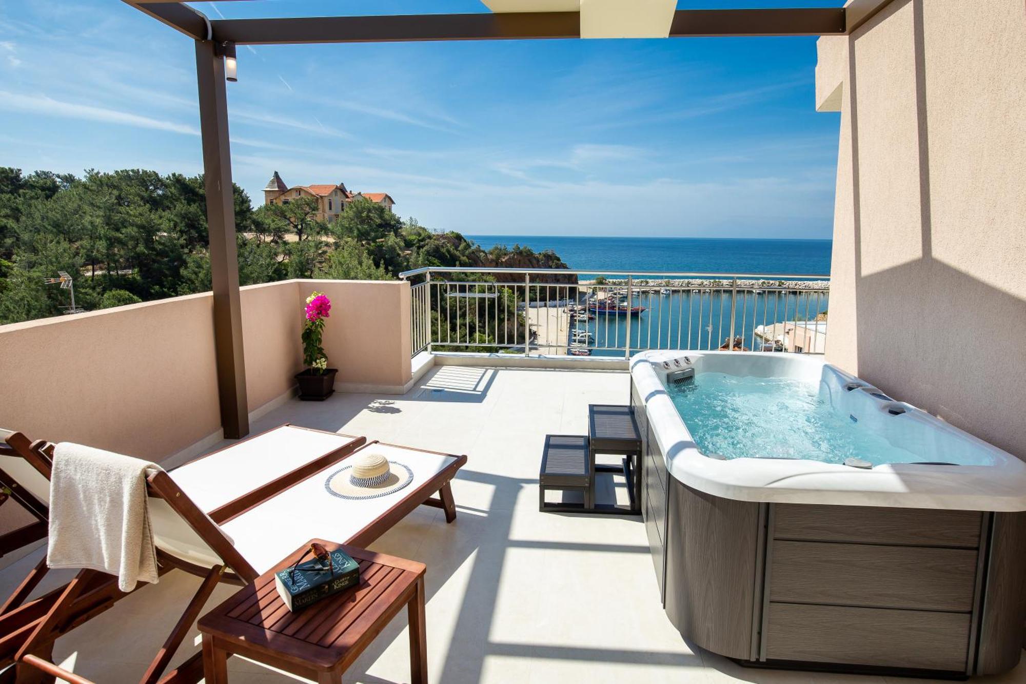Vela Bianca Suites Limenaria  Exteriör bild
