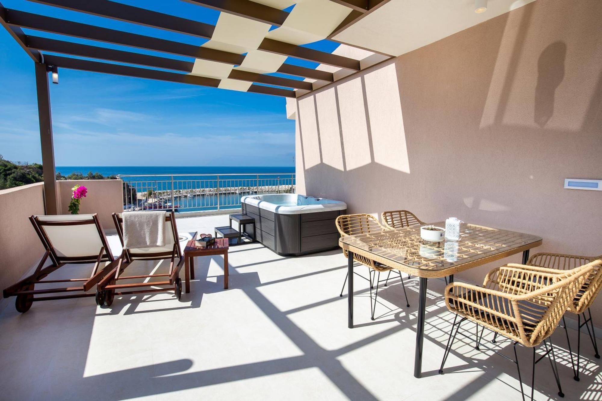 Vela Bianca Suites Limenaria  Exteriör bild